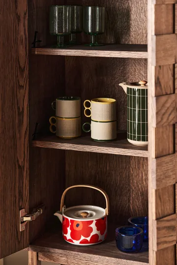 Prensa francesa de café Tiiliskivi 0,9 l - Terra-dark green - Marimekko