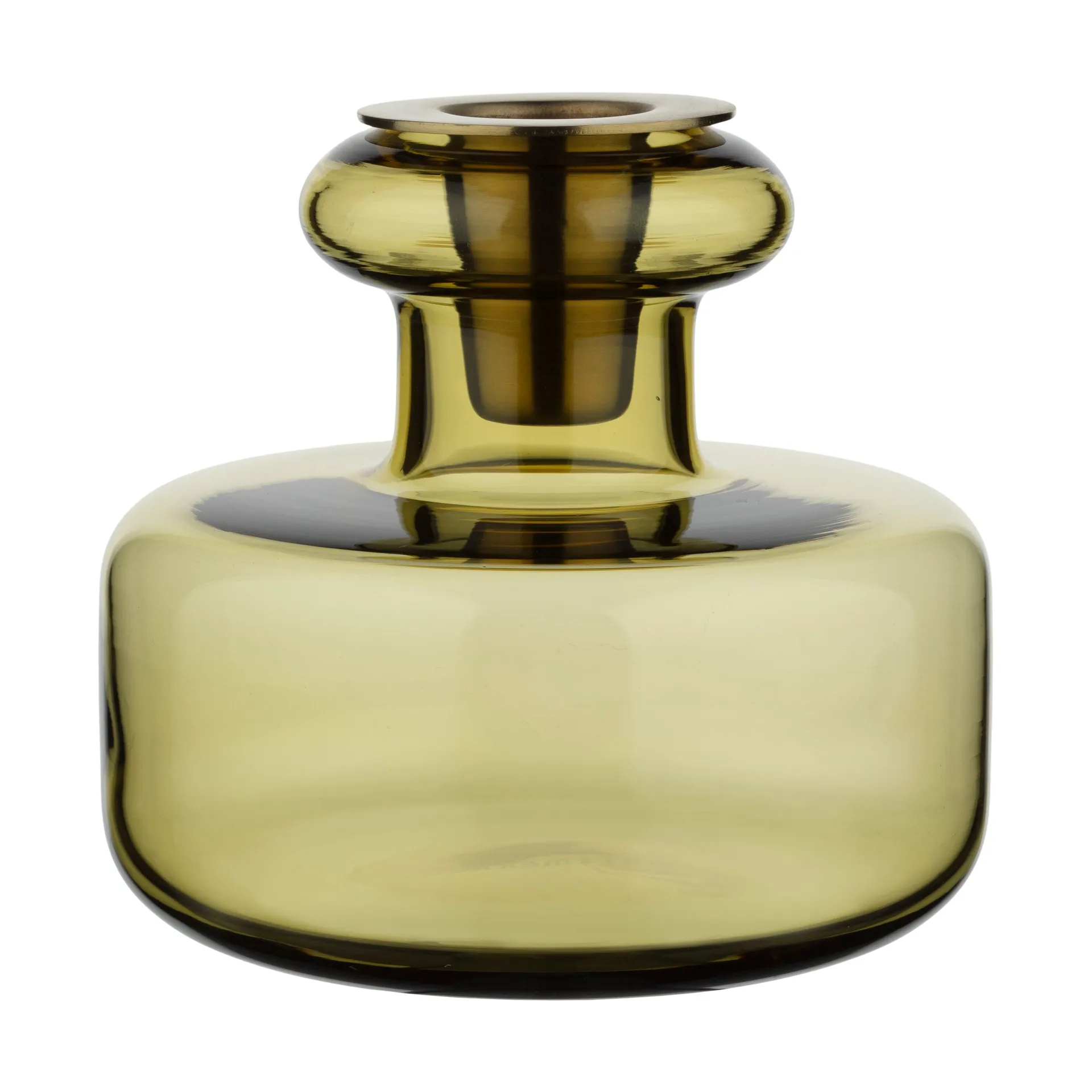 Puteli castiçal Ø10,5 cm, Verde sombra Marimekko