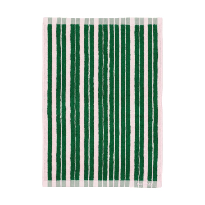 Raide toalha 50x70 cm - Green-light pink - Marimekko