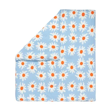 Rakastaa ei rakasta capa de edredão 240x220 cm - Orange-Off-white-light blue - Marimekko