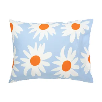 Rakastaa ei rakasta fronhas 50x60 cm - Orange-Off-white-light blue - Marimekko