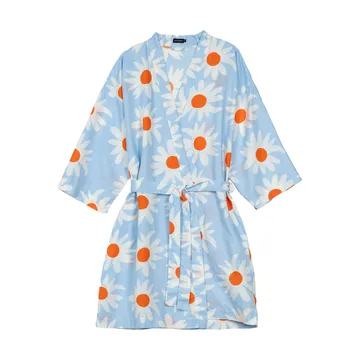 Rakastaa ei rakasta roupão - Orange-Off-white-light blue - Marimekko
