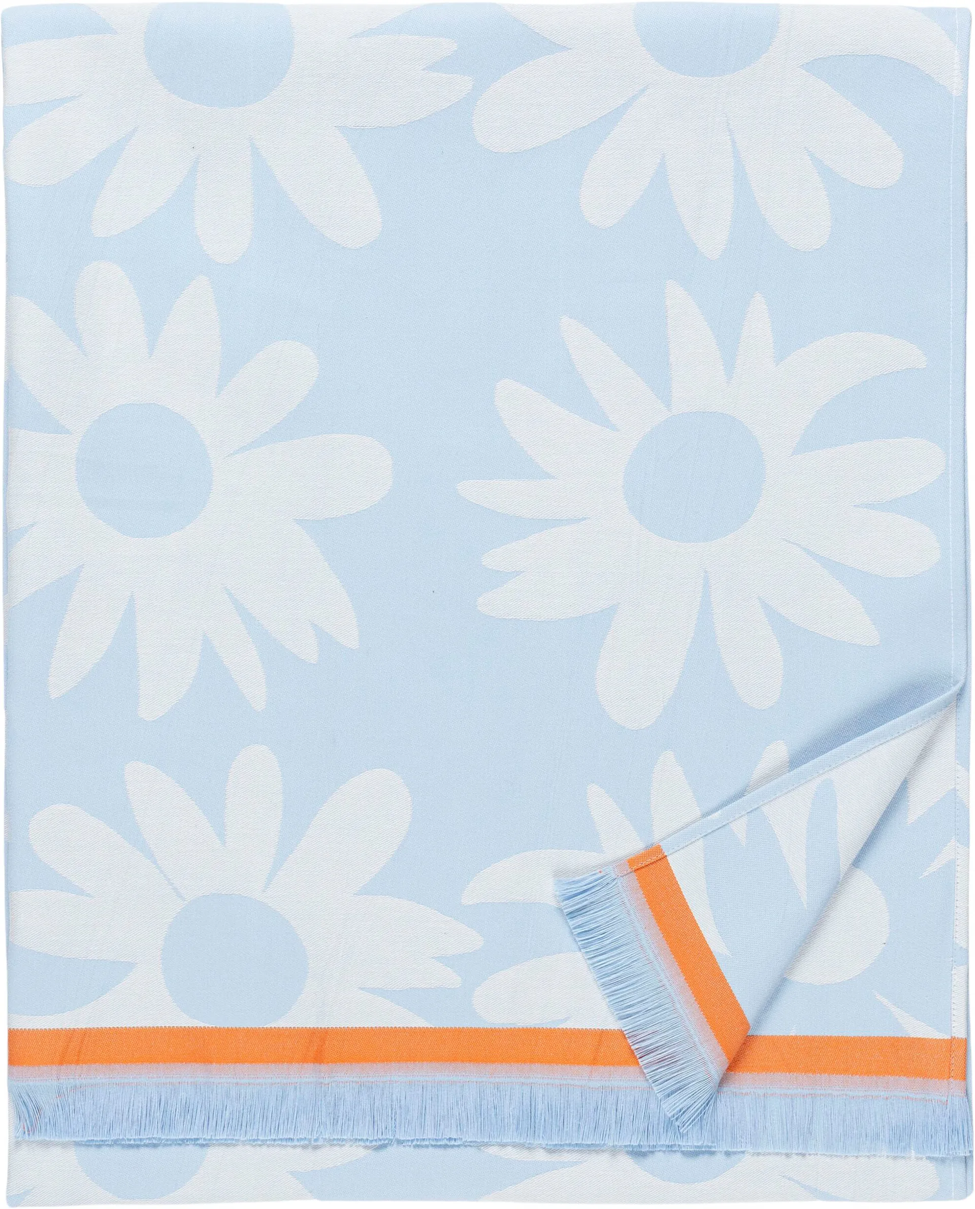 Rakastaa ei rakasta toalha de banho hamam 91x165 cm, Orange-Off-white-light blue Marimekko