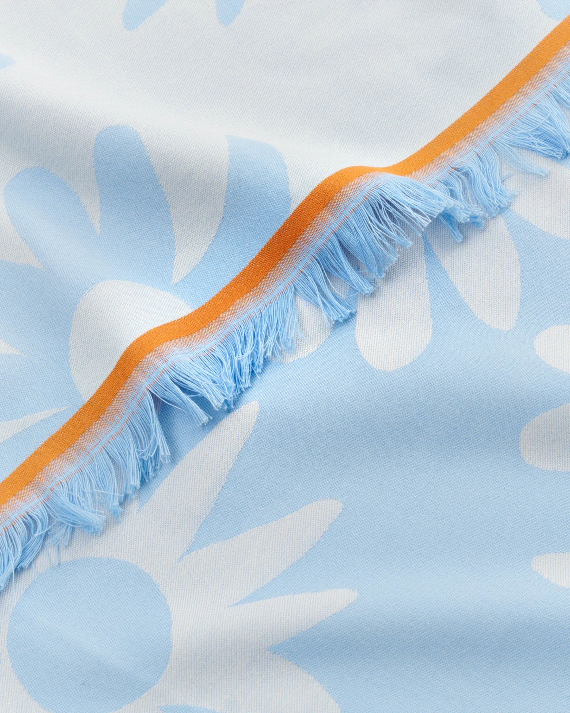 Rakastaa ei rakasta toalha de banho hamam 91x165 cm, Orange-Off-white-light blue Marimekko