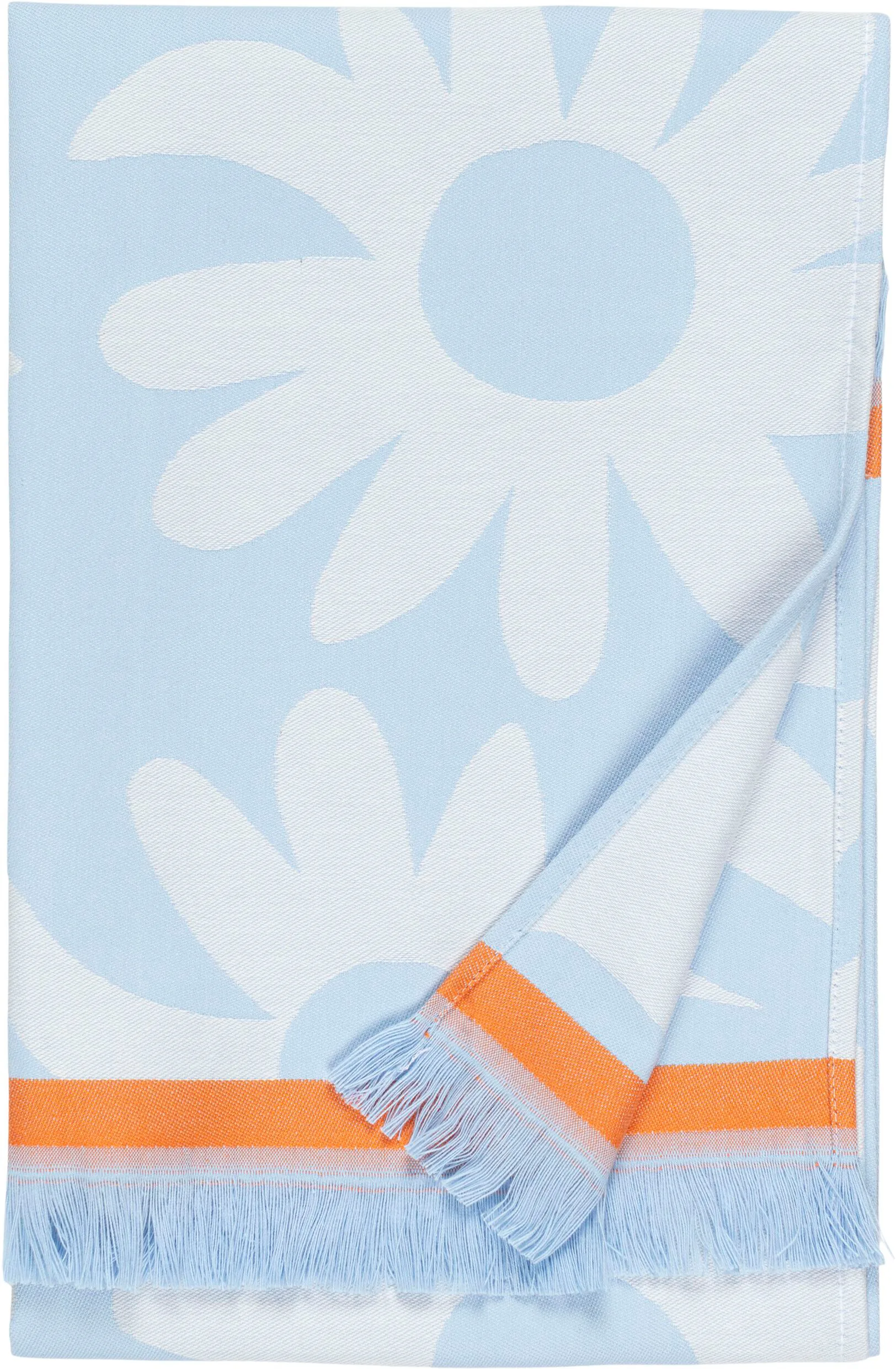 Rakastaa ei rakasta toalha hamam 45x92 cm, Orange-Off-white-light blue Marimekko