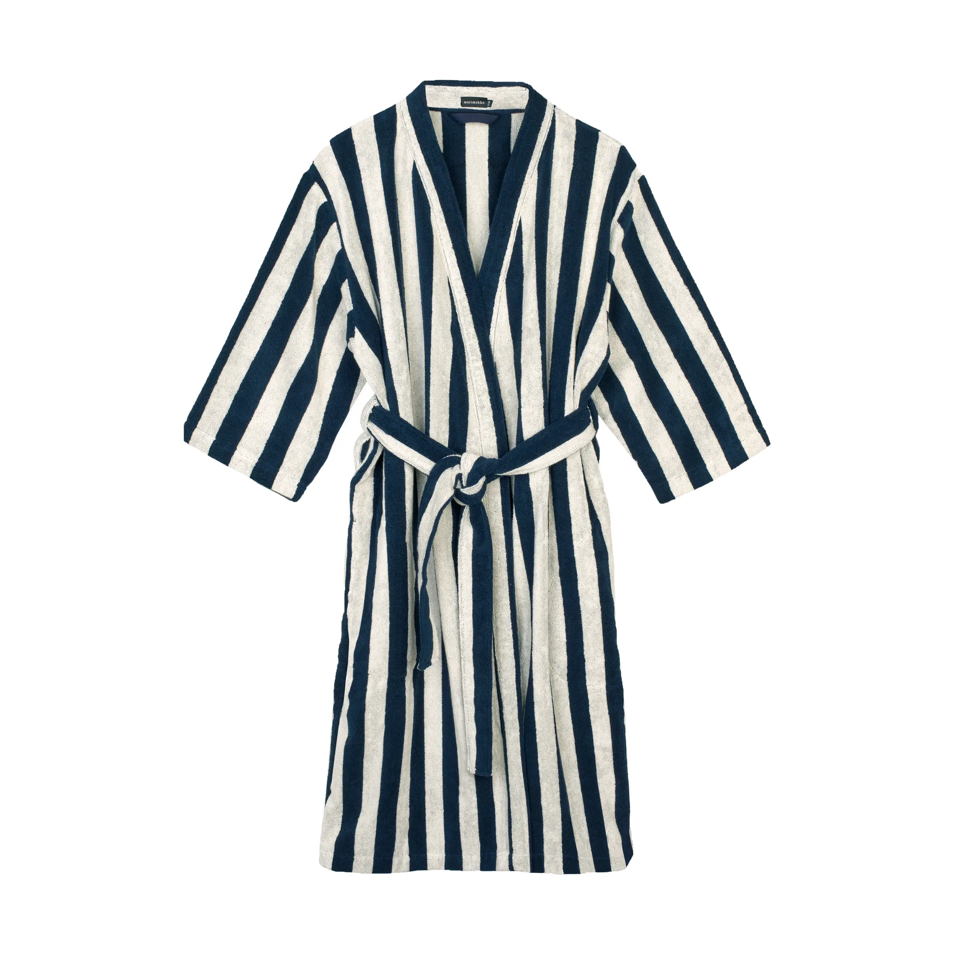 Roupão de banho Nimikko, Sand-dark blue, S/M Marimekko