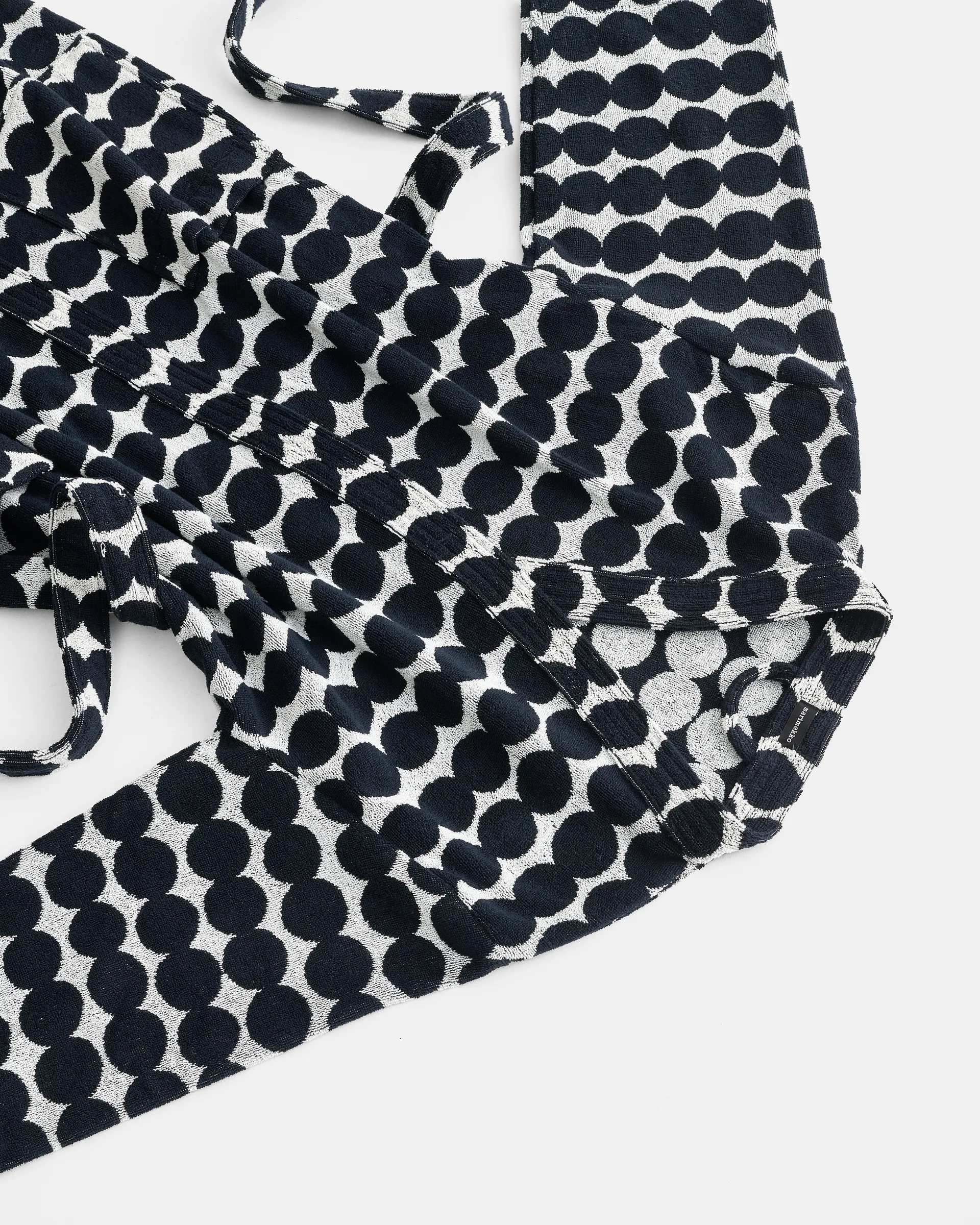 Roupão de banho Räsymatto, Preto, P Marimekko