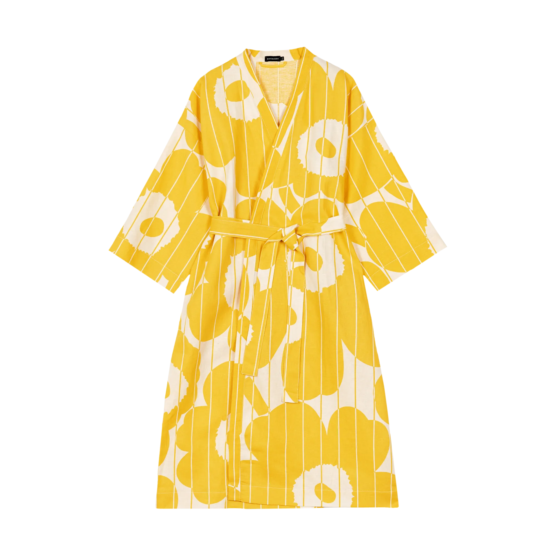 Roupão de banho Vesi Unikko S/M, Spring yellow-ecru Marimekko