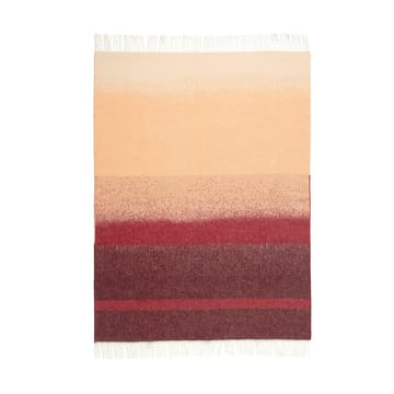Selänne manta 130x170 cm - Borgonha-off white, pêssego - Marimekko