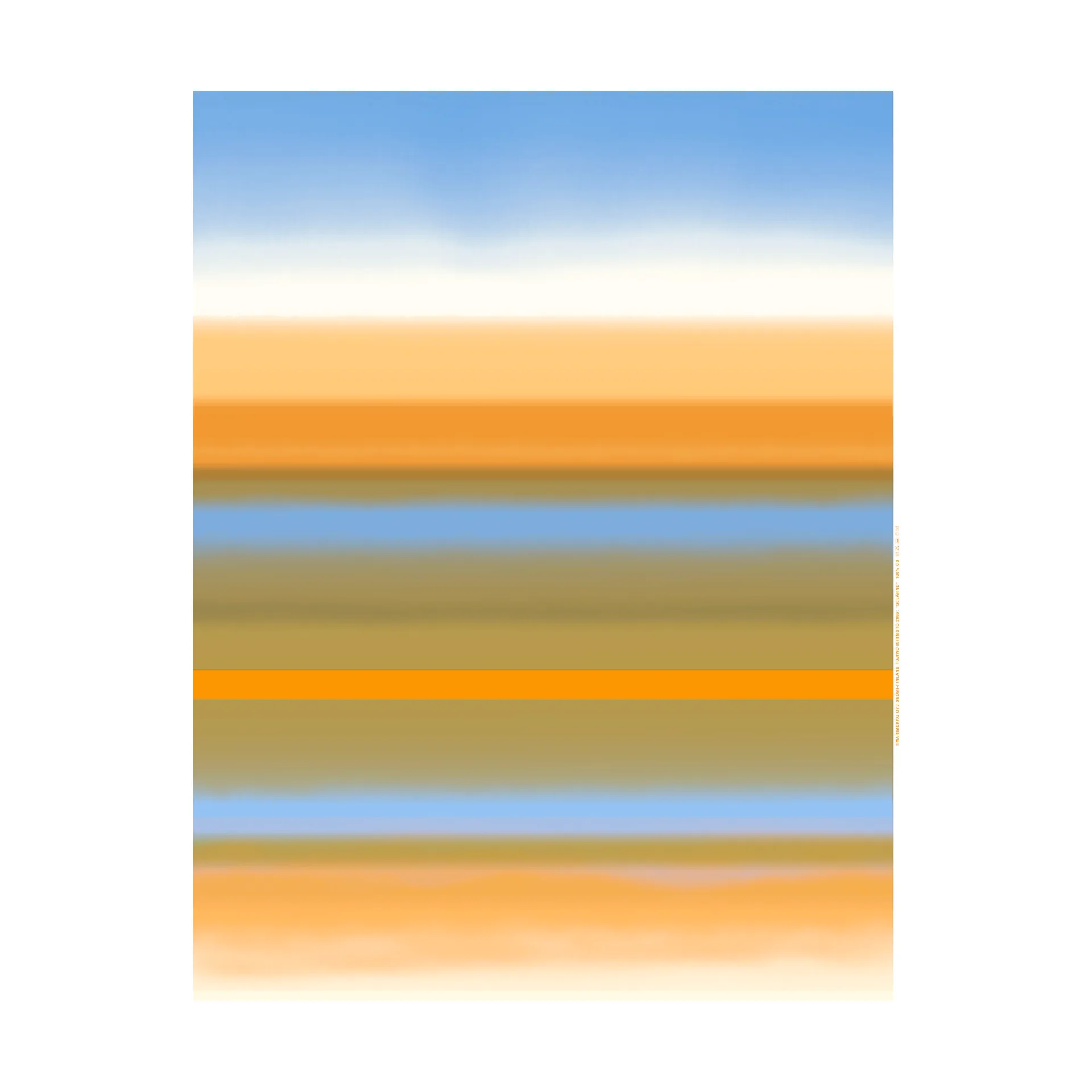 Selänne tecido, Bege Marimekko