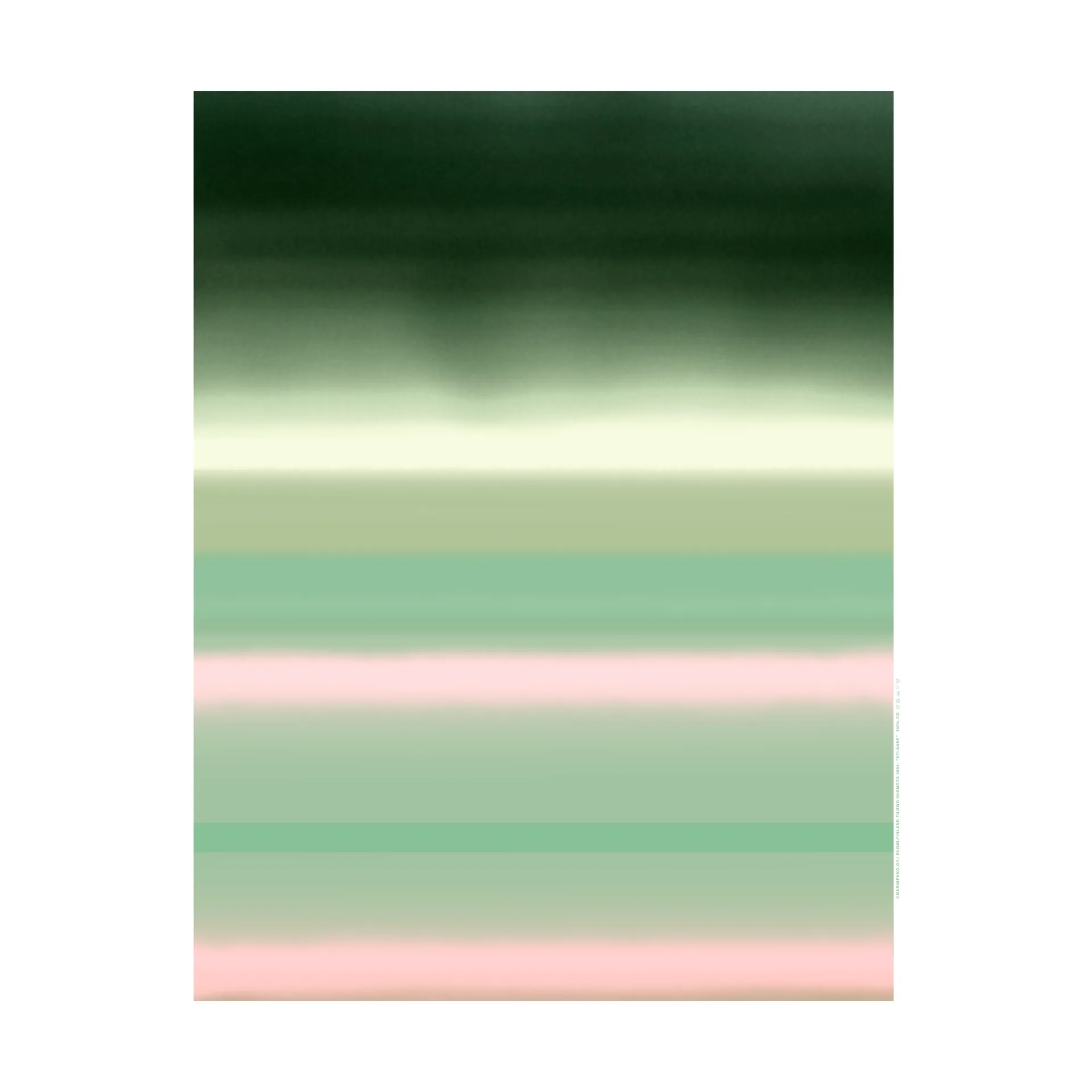 Selänne tecido, Verde Marimekko