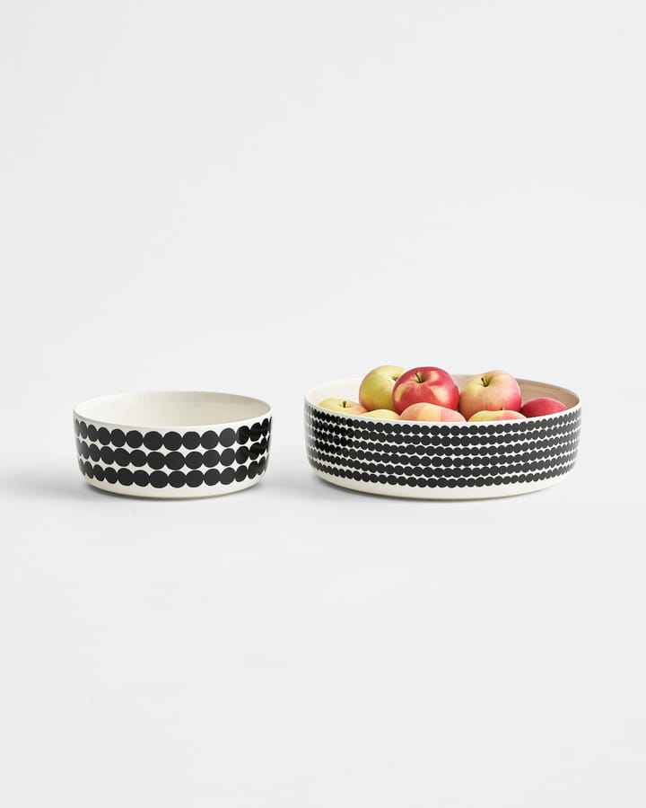 Taça de servir Oiva Räsymatto 3 L, White-black Marimekko