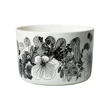 Taça de servir Oiva Siirtolapuutarha 3,4 L - White-black - Marimekko