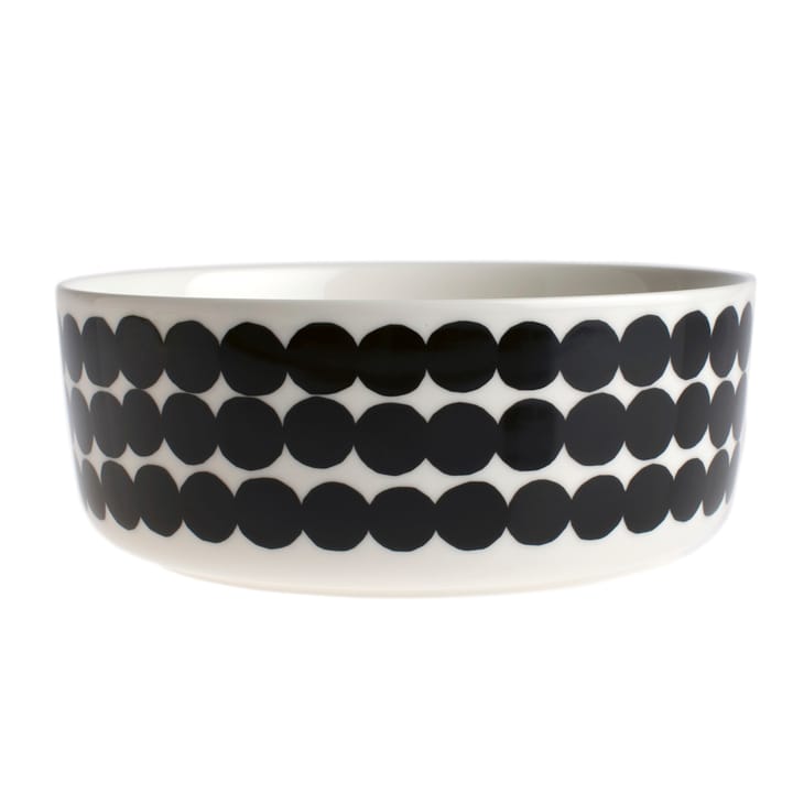 Taça de servir Räsymatto 1,5 l - preto-branco - Marimekko