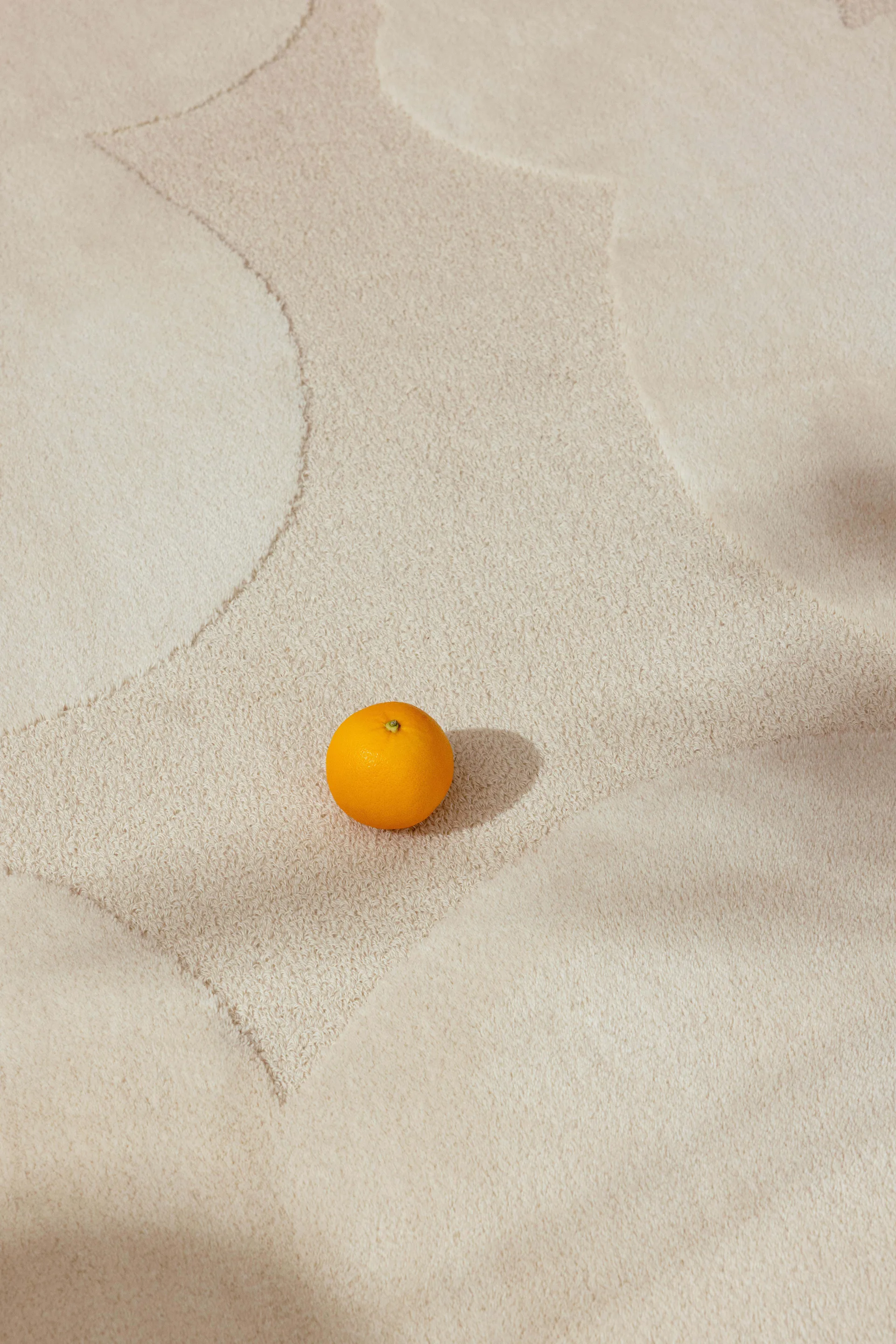 Tapete de lã Iso Unikko, Natural White, 140x200 cm Marimekko