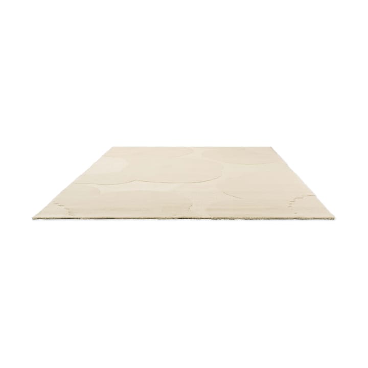Tapete de lã Iso Unikko, Natural White, 250x350 cm Marimekko