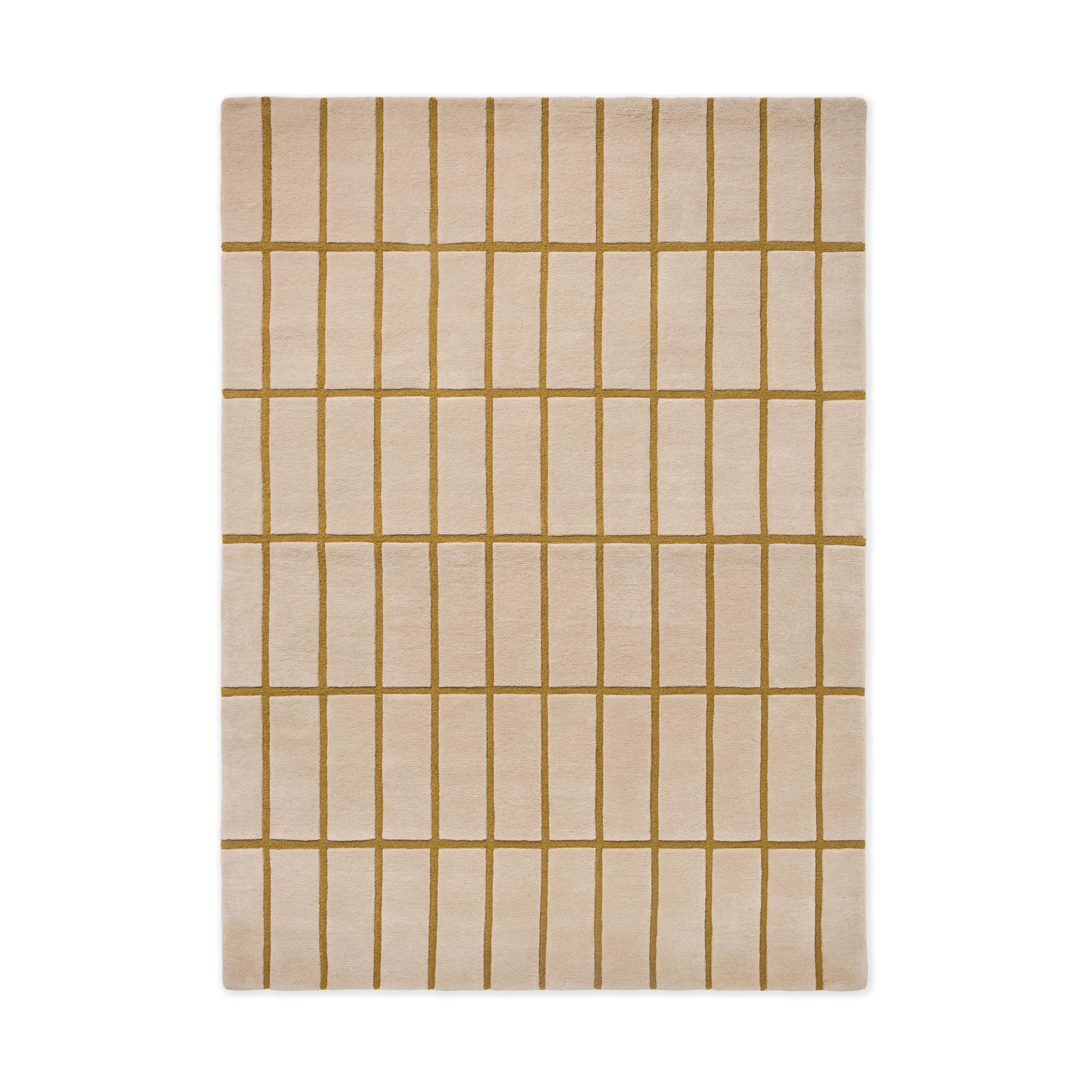 Tapete de lã Tiiliskivi, Bronze Yellow, 170x240 cm Marimekko
