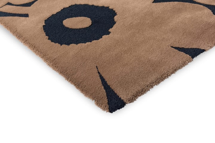 Tapete de lã Unikko, Beige, 170x240 cm Marimekko