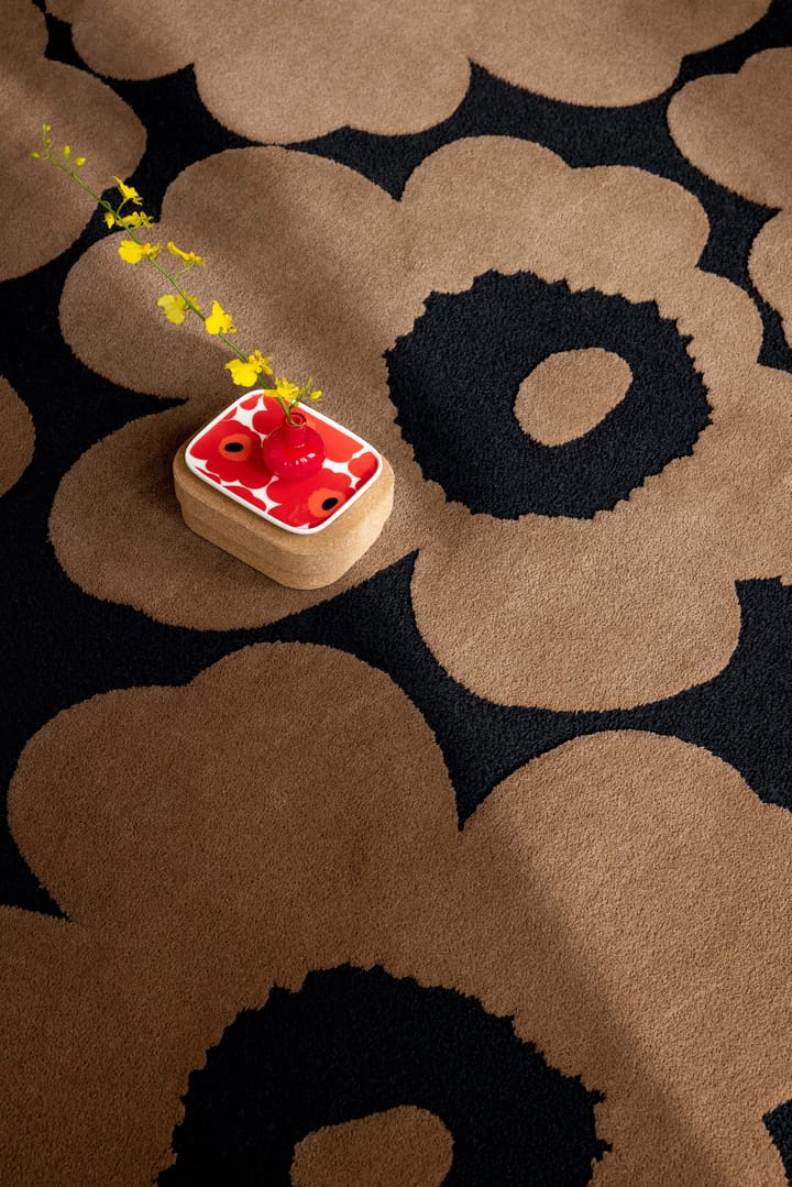 Tapete de lã Unikko, Beige, 170x240 cm Marimekko