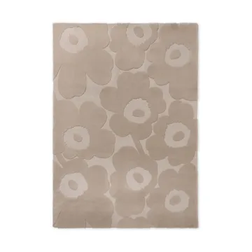 Tapete de lã Unikko - Light Beige, 170x240 cm - Marimekko