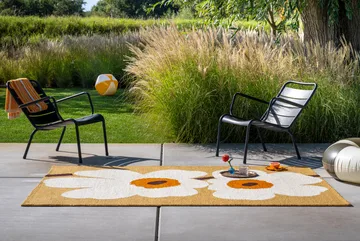 Tapete Unikko anniversary outdoor - Honey, 140x200 cm - Marimekko