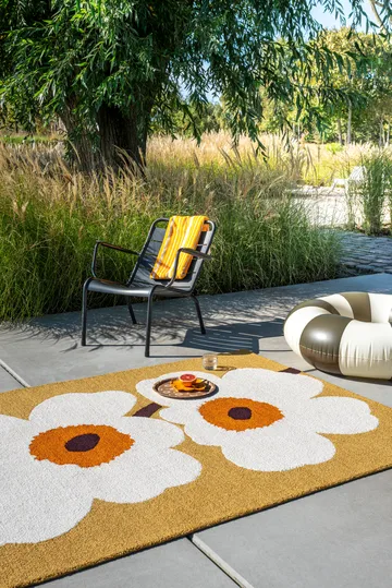 Tapete Unikko anniversary outdoor - Honey, 200x280 cm - Marimekko