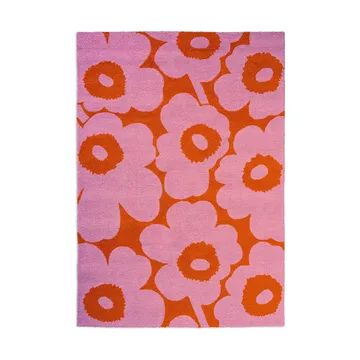 Tapete Unikko para exterior - Rosa-laranja, 250x350 cm - Marimekko