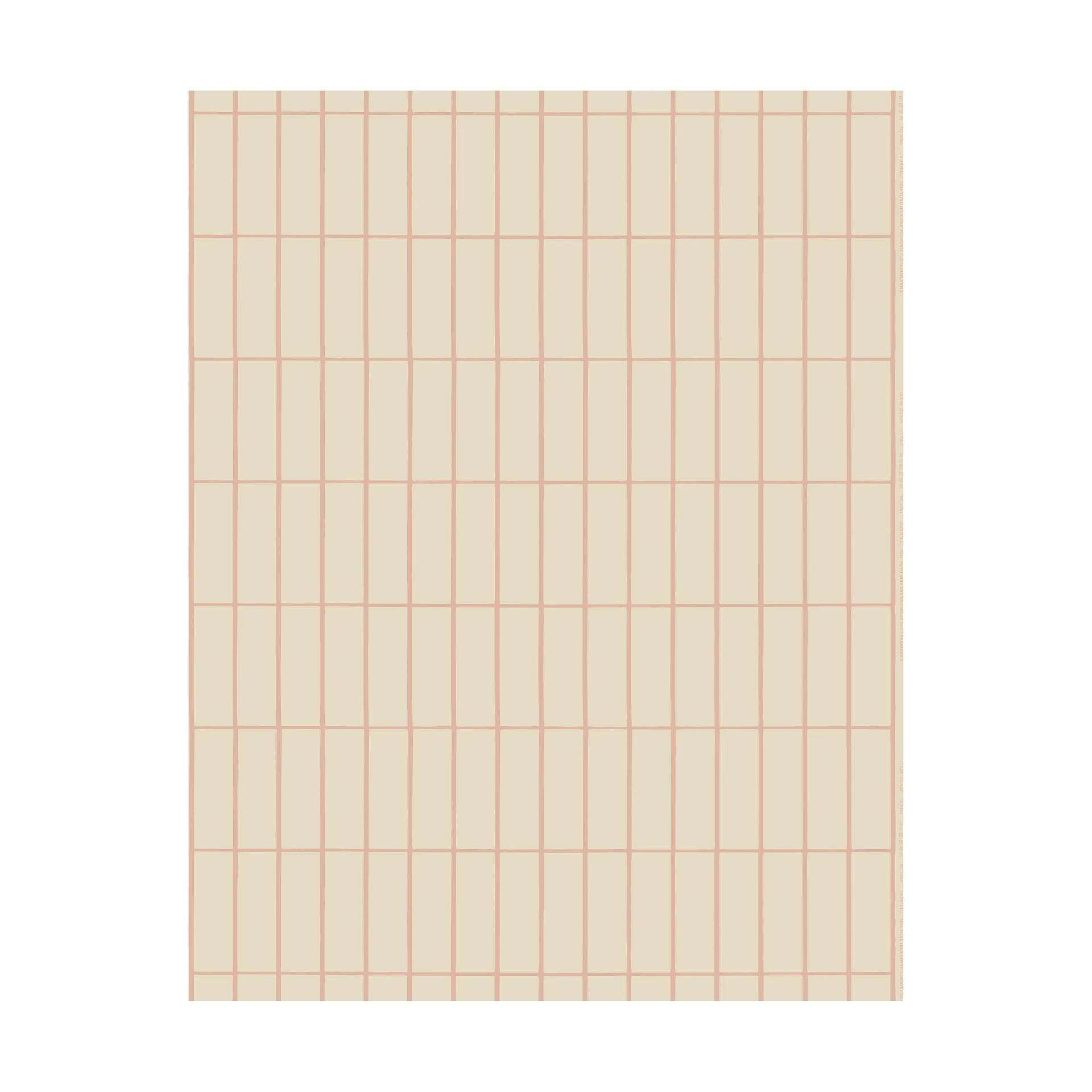 Tecido de algodão-linho Tiiliskivi, Linen-peach Marimekko