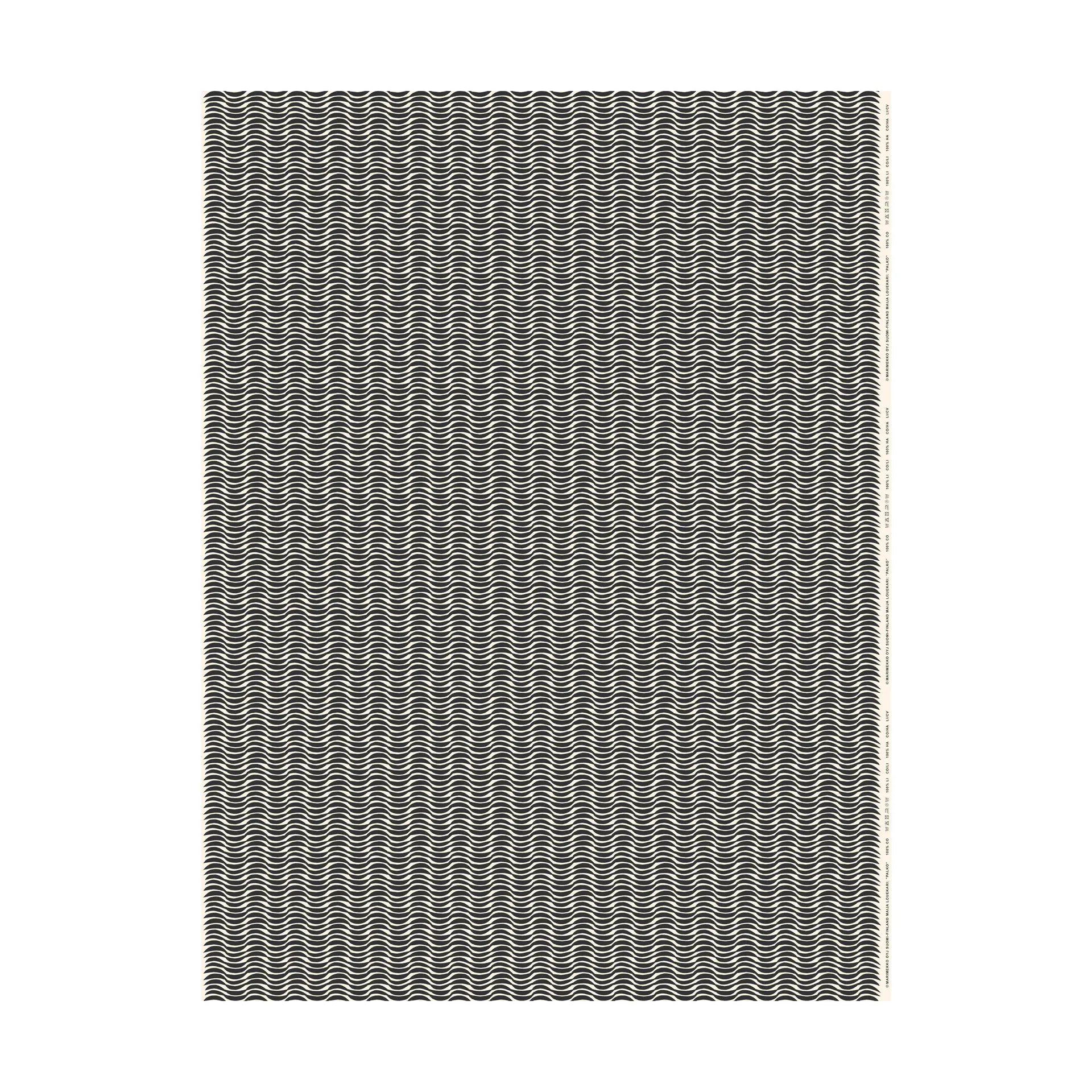 Tecido de algodão Palko, Cotton-coal Marimekko