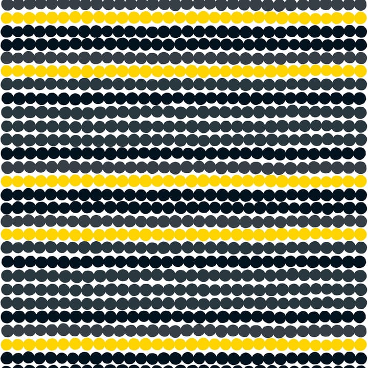 Tecido Räsymatto - amarelo-preto - Marimekko