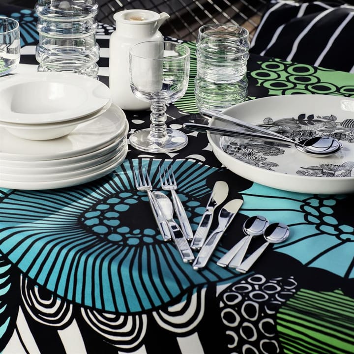Tecido Siirtolapuutarha - blue-green - Marimekko