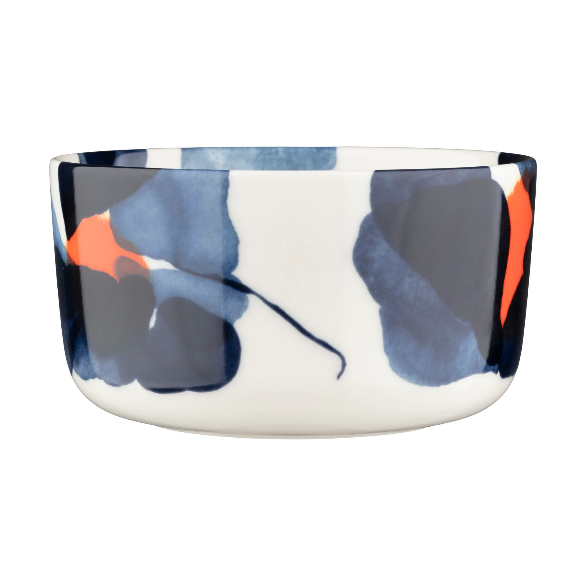 Tigela Valssi 5 dl, White-dark blue-orange Marimekko