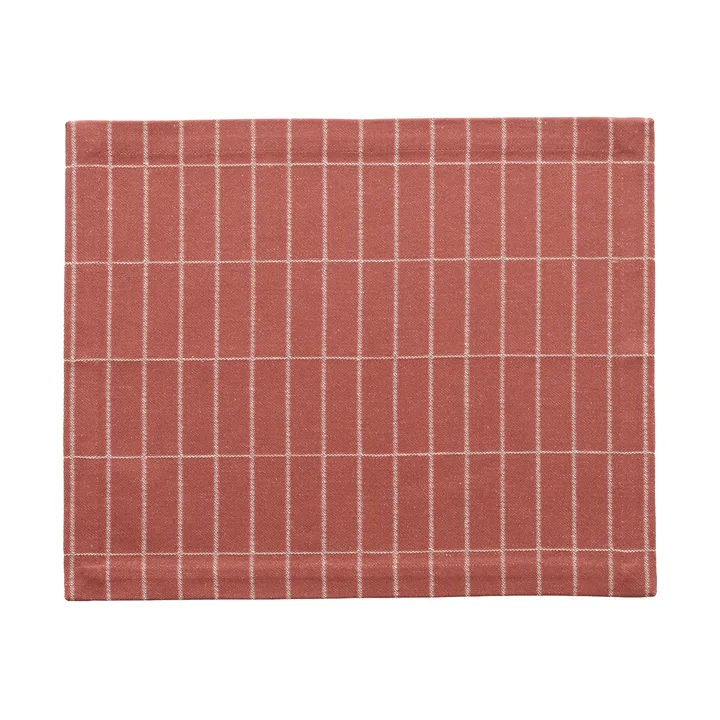 Tiiliskivi base de mesa tecida - Castanho-off white, 31x42 cm - Marimekko