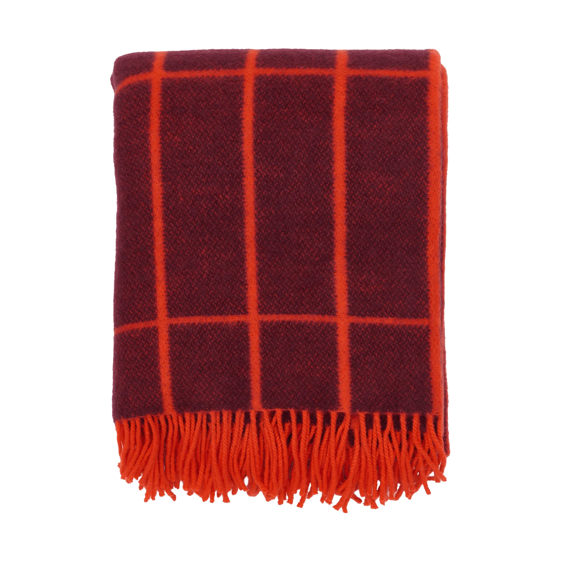 Tiiliskivi manta, Plum-laranja vermelho Marimekko
