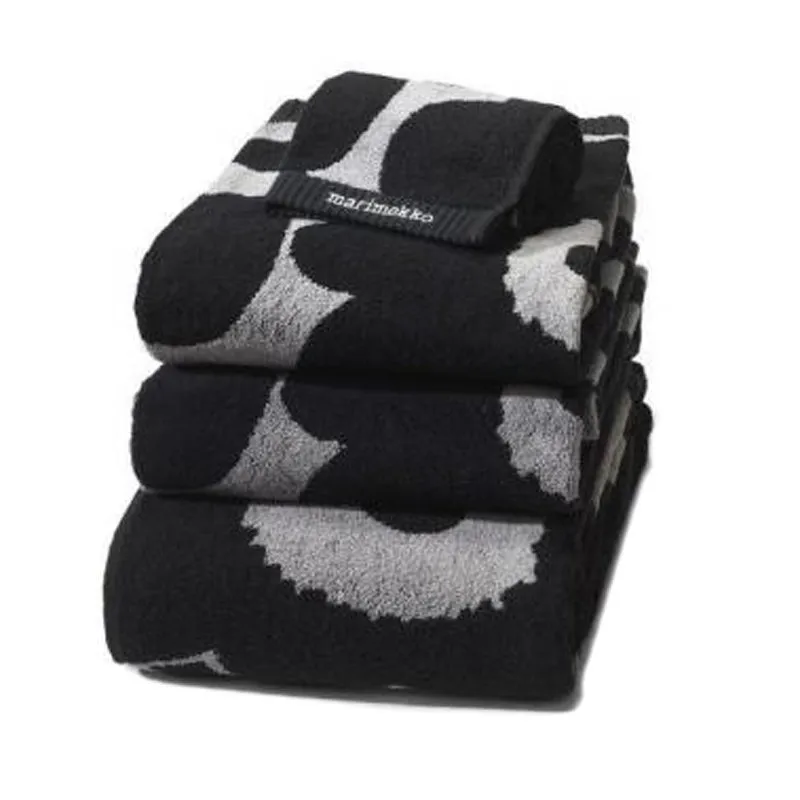 Toalha black-sand Unikko Marimekko