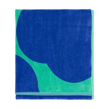Toalha de banho Iso Unikko - Azul-petróleo, 100x180 cm - Marimekko
