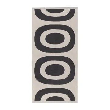 Toalha de banho, Melooni 75x150 cm - Charcoal-off white - Marimekko