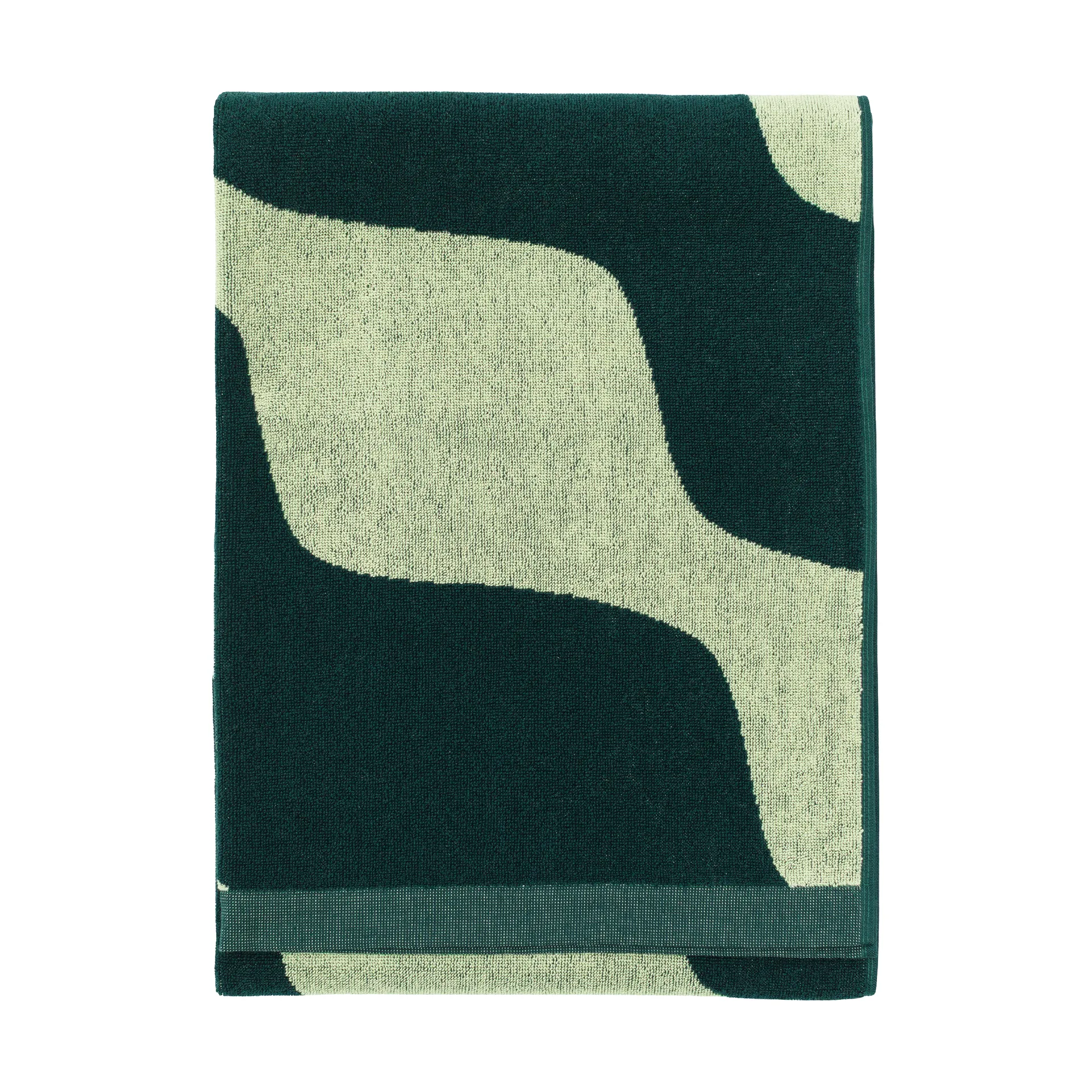 Toalha de banho Taifuuni 70x150 cm, Pera – verde escuro Marimekko