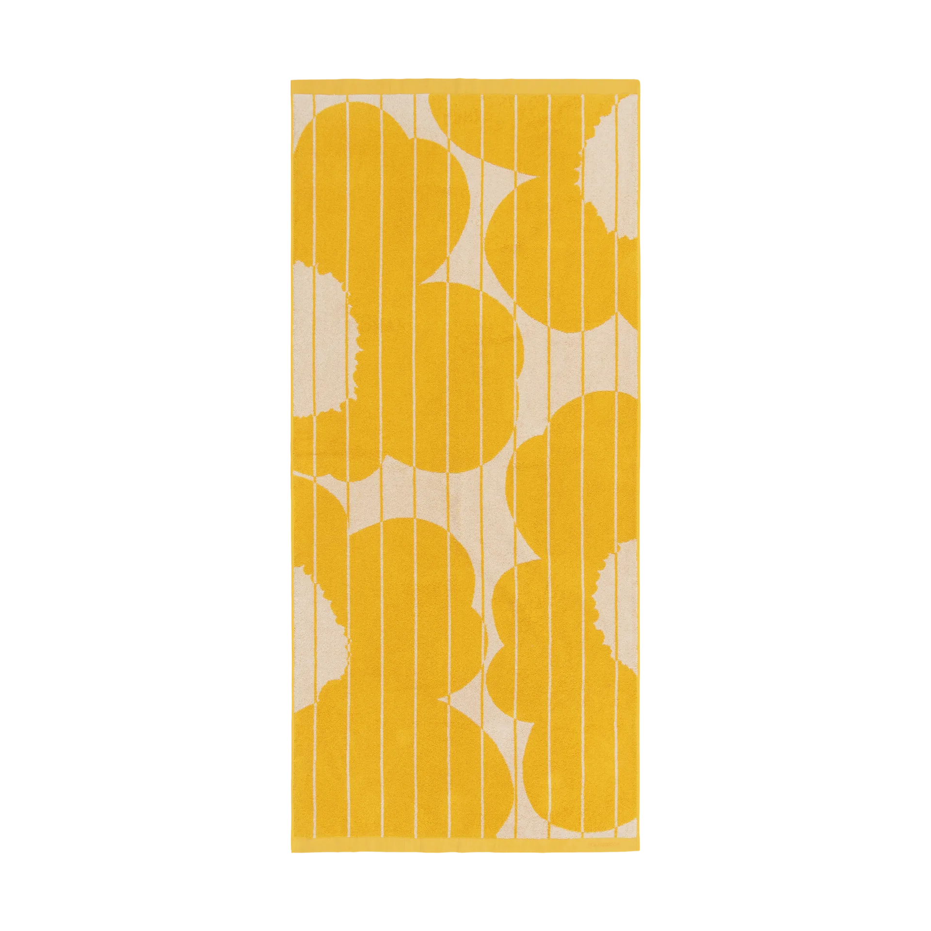 Toalha de banhoVesi Unikko 70x150 cm, Spring yellow-ecru Marimekko