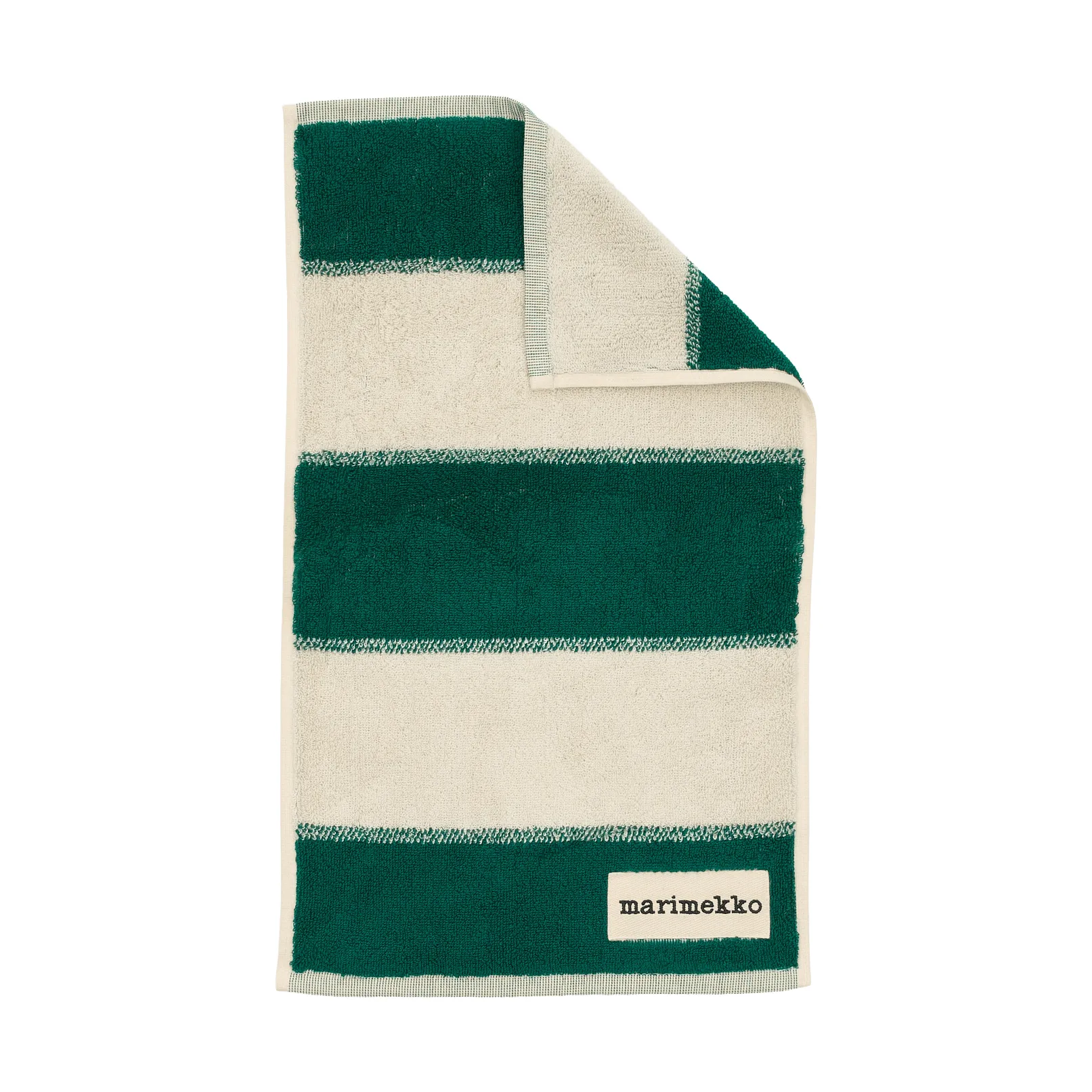 Toalha de mão Galleria, Emerald-melão Marimekko