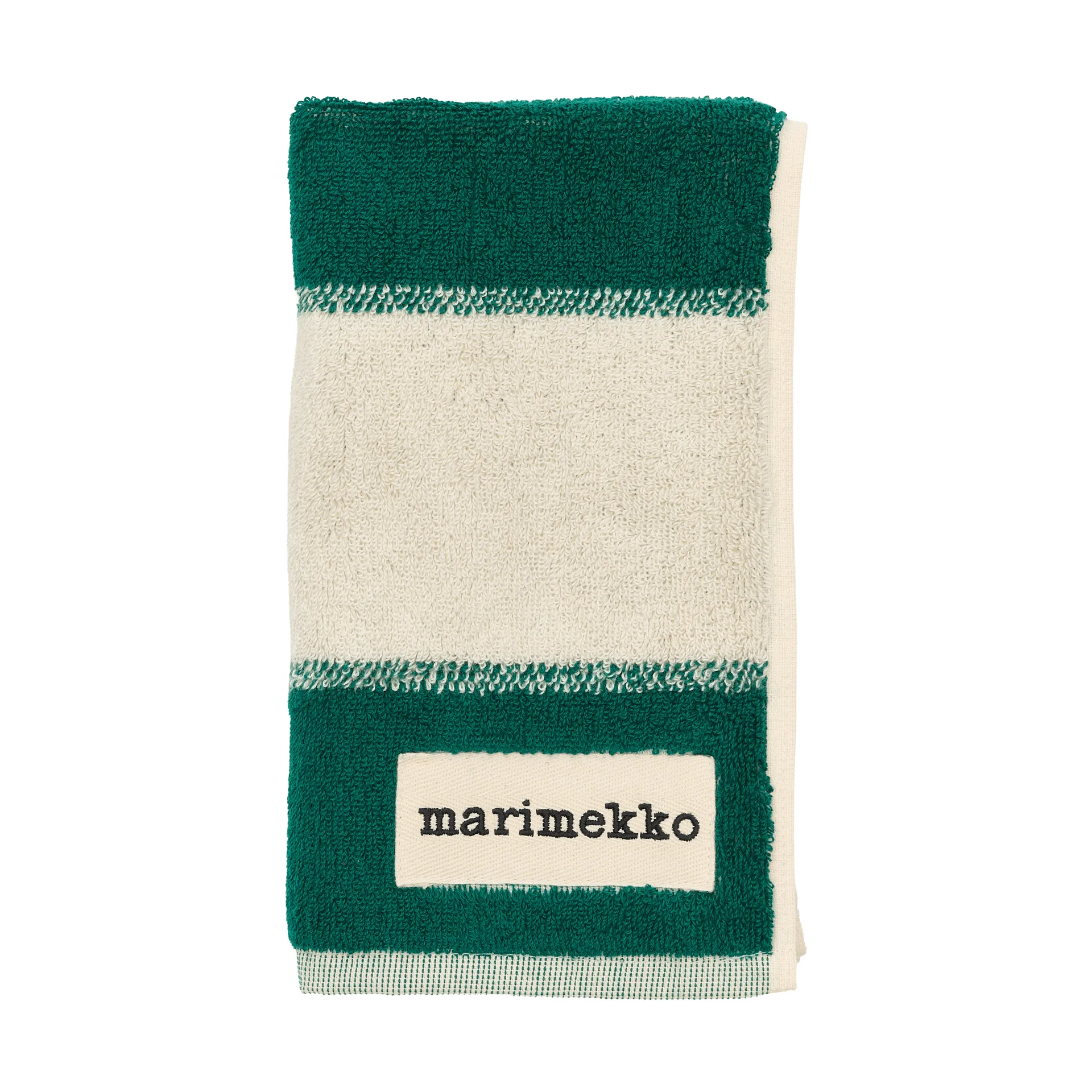 Toalha de mão Galleria, Emerald-melão Marimekko