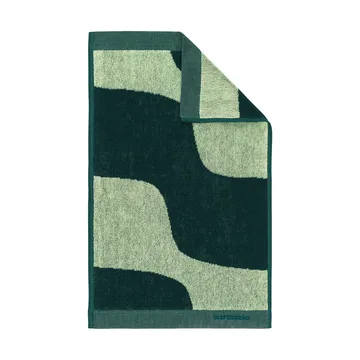 Toalha de mão Taifuuni 30x50 cm - Pera – verde escuro - Marimekko