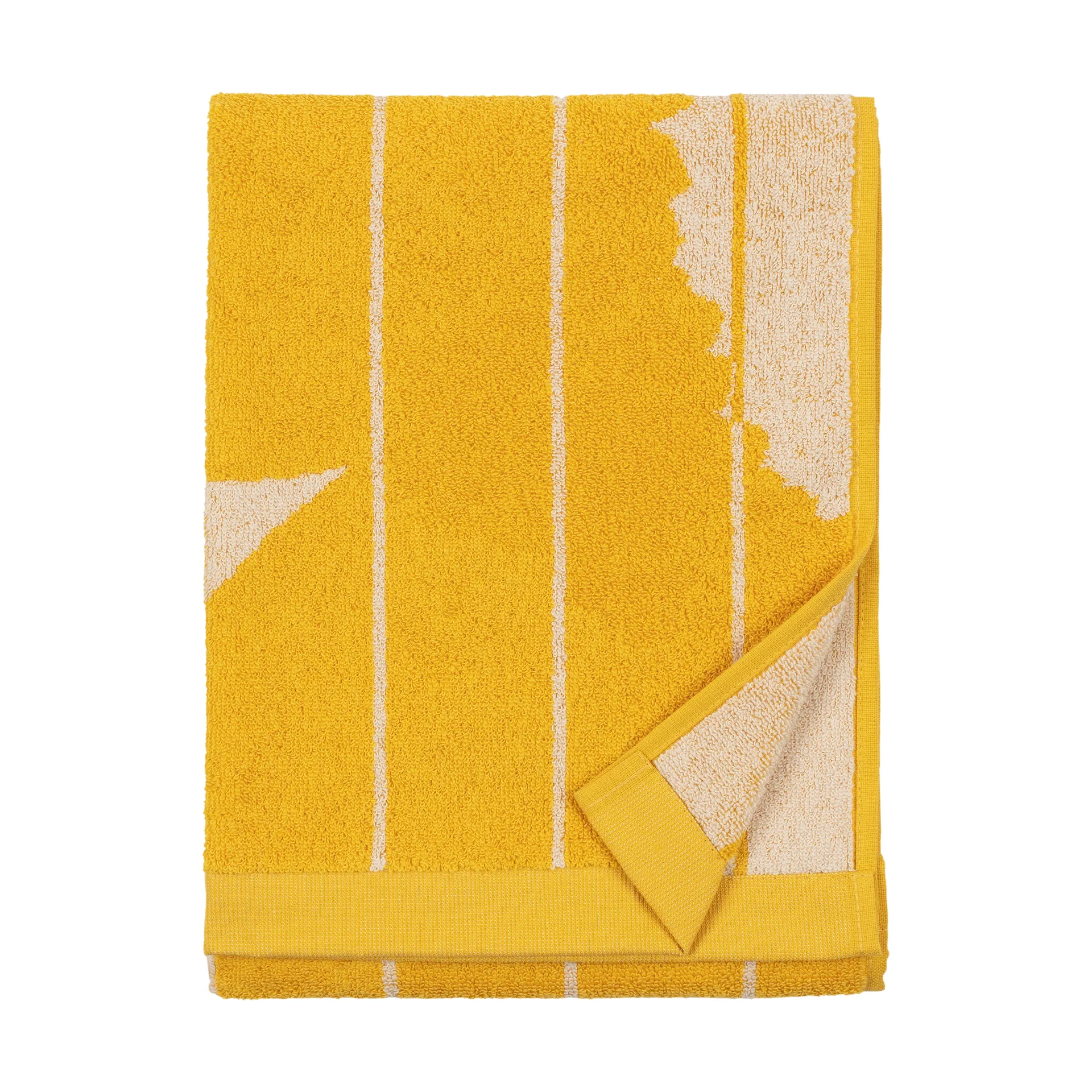 Toalha de mãos Vesi Unikko 50x70 cm, Spring yellow-ecru Marimekko