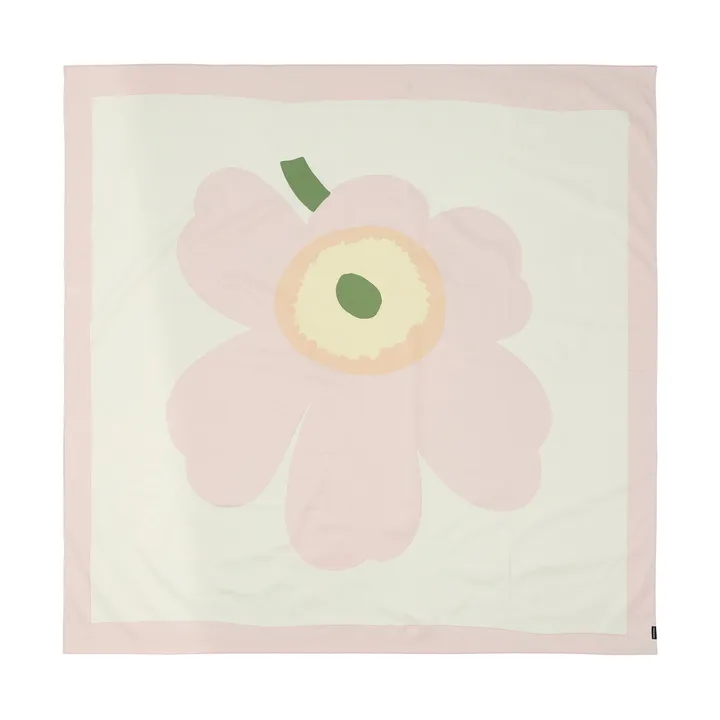 Toalha de mesa Unikko - Rosa, 140x140 cm - Marimekko