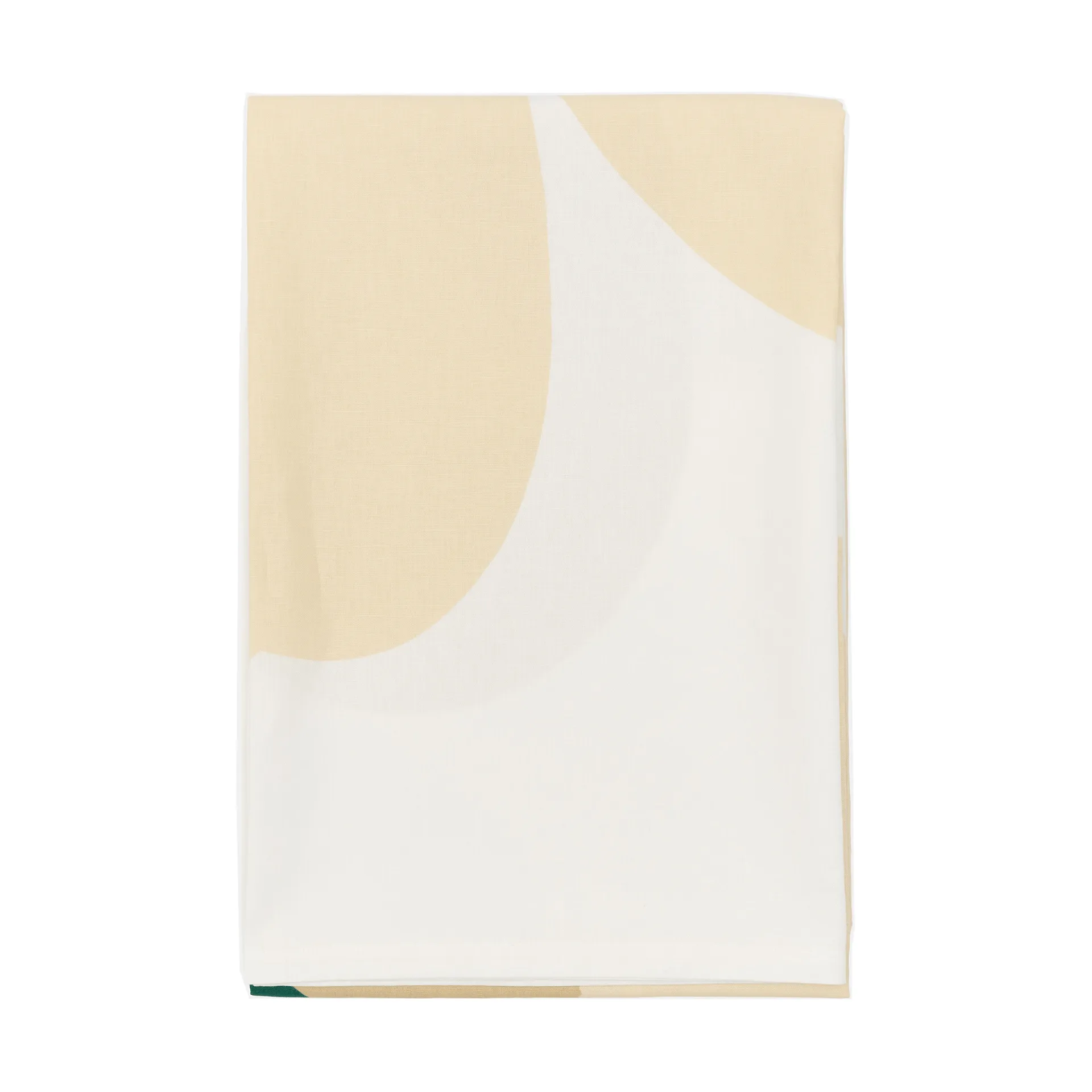 Toalha de mesa Unikko, White-hay-sand-emerald Marimekko