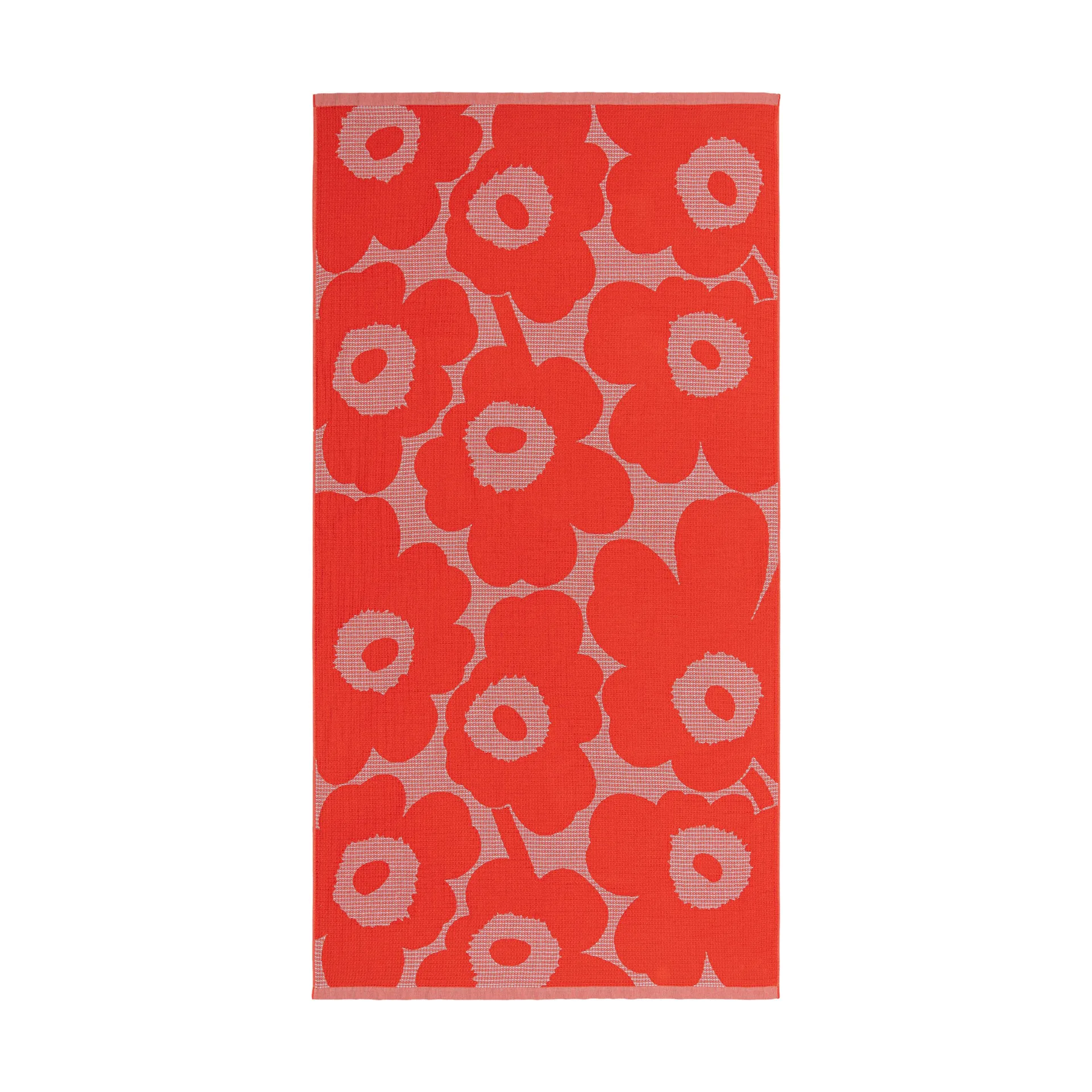 Toalha de praia Unikko 96,5x180 cm, L. blue-orange Marimekko