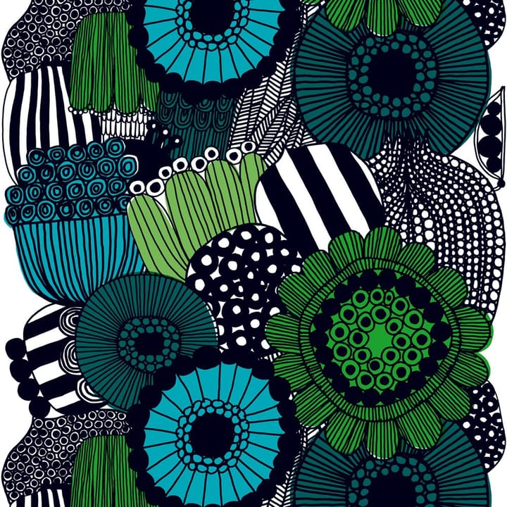 Toalha impermeável Siirtolapuutarha - blue-green - Marimekko