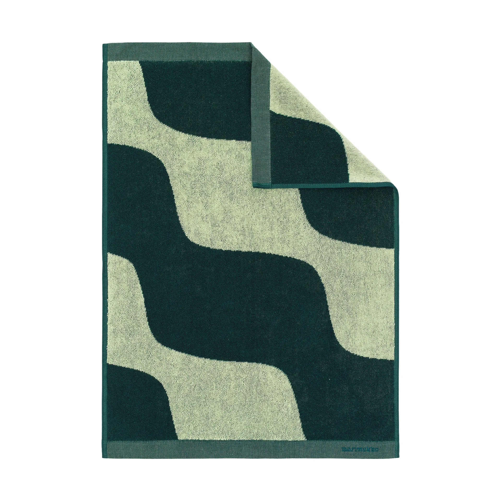 Toalha Taifuuni 50x70 cm, Pera – verde escuro Marimekko