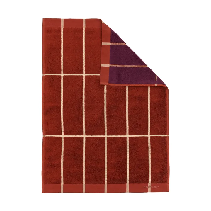 Toalha Tiiliskivi 50x70 cm - Brick-plum-hay - Marimekko