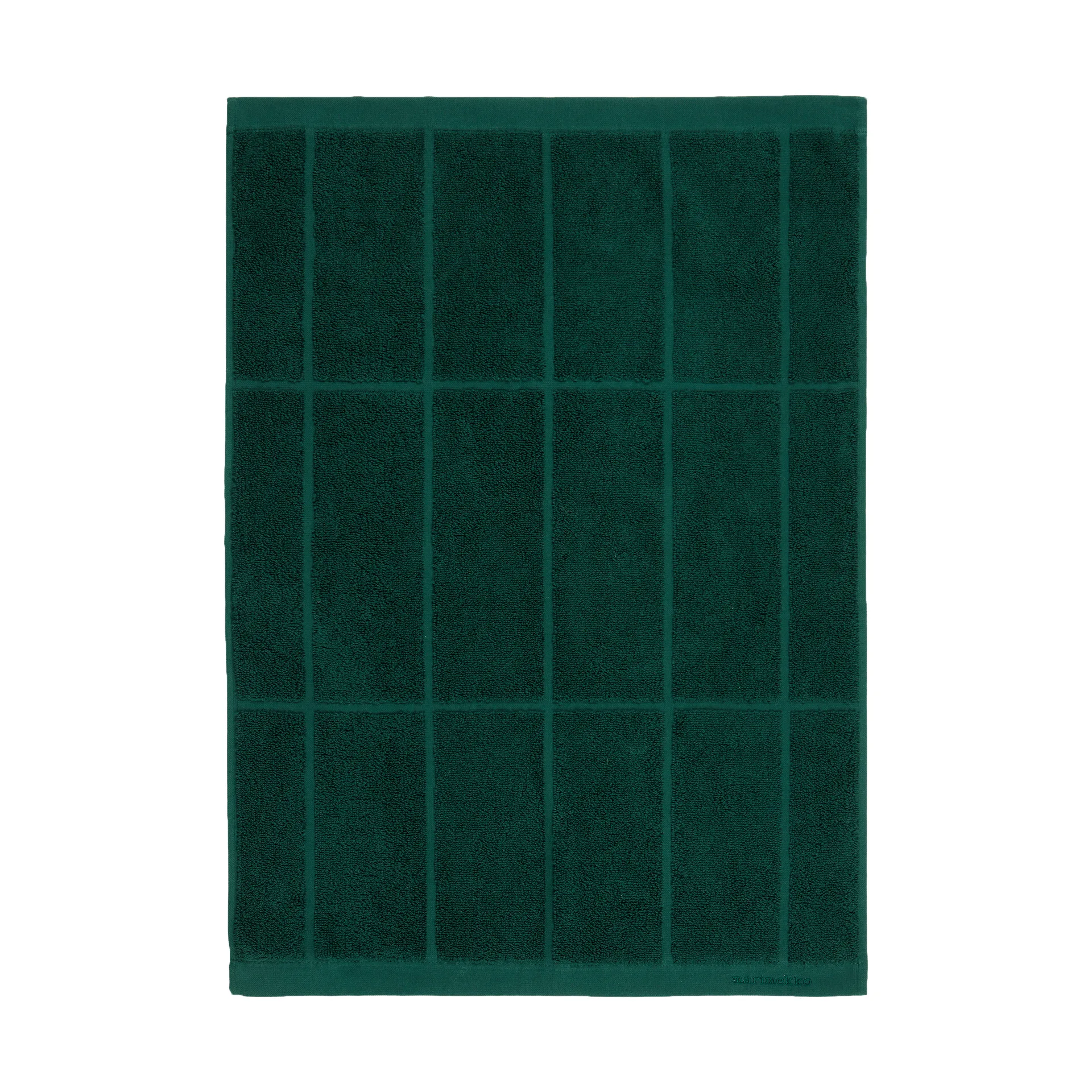 Toalha Tiiliskivi 50x70 cm, Dark green Marimekko